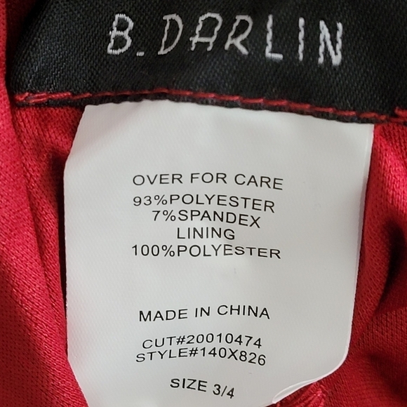 B. DARLIN JUNIORS WOMENS SEQUIN MINI BODYCON DRESS - Picture 10 of 14